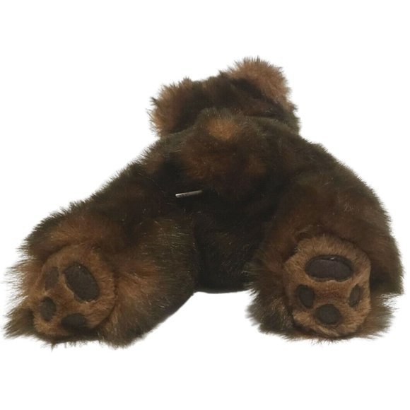 Vintage MJC International Brown Teddy Bear made in USA 1992 - Picture 6 of 8